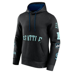 Seattle Kraken Fanatics Wild Winner Pullover Hoodie - Black - NHL 200250644