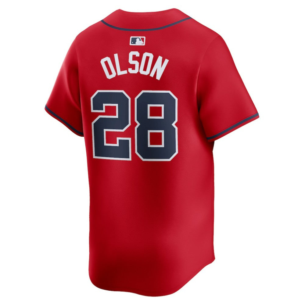 Matt Olson Atlanta Braves Nike Alternate Limited Player Jersey - Red - Nike Online