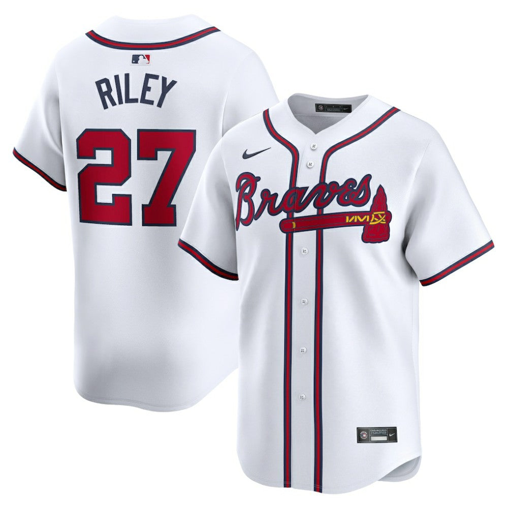 Austin Riley Atlanta Braves Nike Home Limited Player Jersey - White - Nike Online