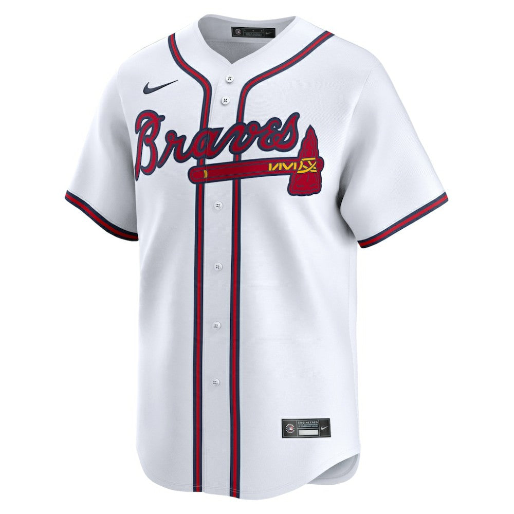 Spencer Strider Atlanta Braves Nike Home Limited Player Jersey - White - Nike on Sale