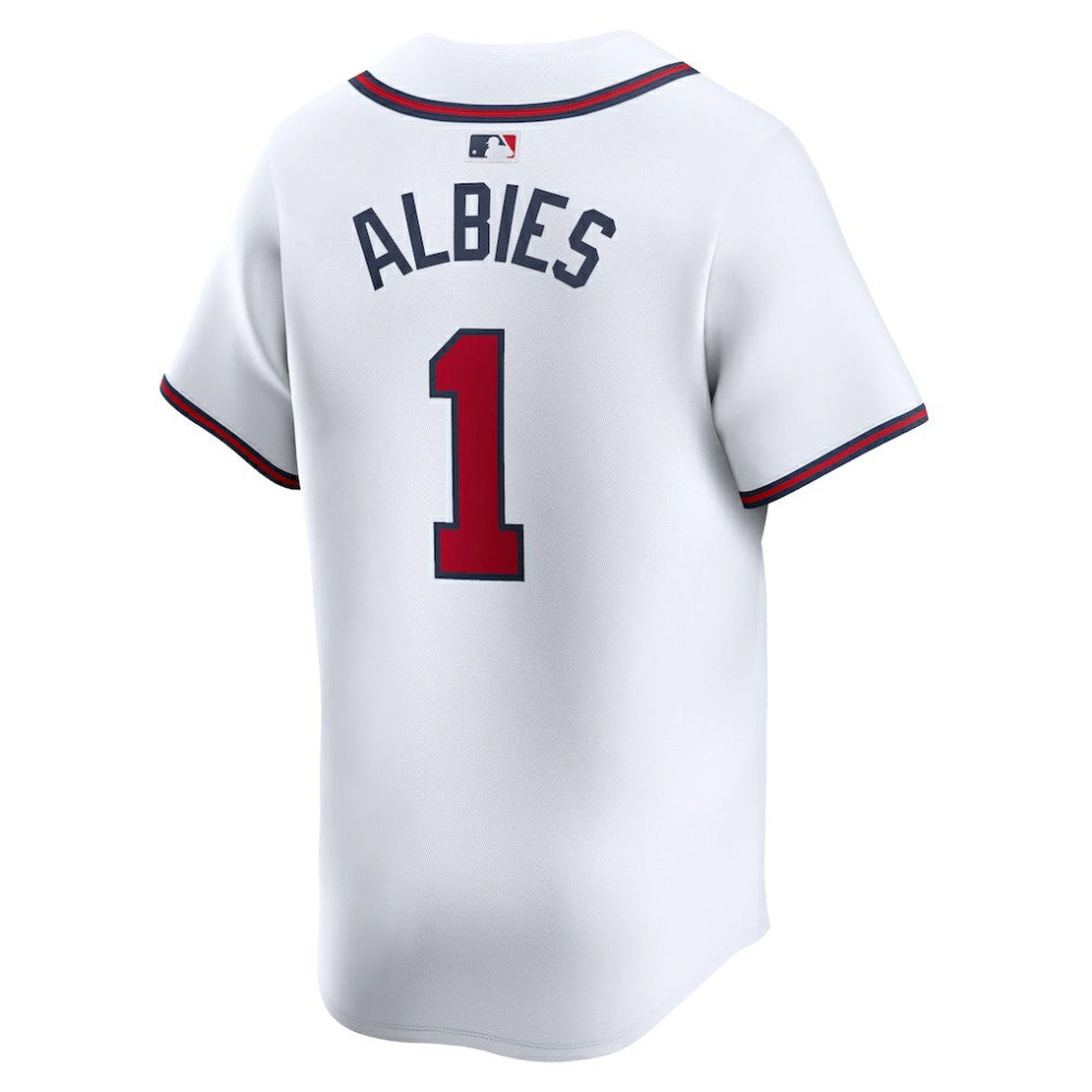 Ozzie Albies Atlanta Braves Nike Home Limited Player Jersey - White - Nike on Sale