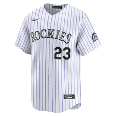 Kris Bryant Colorado Rockies Nike Home Limited Player Jersey - White - Nike Online