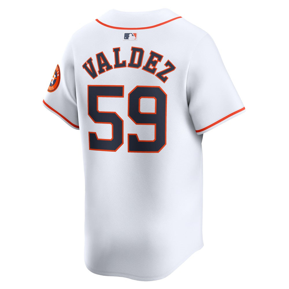 Framber Valdez Houston Astros Nike Home Limited Player Jersey - White - Nike Discount