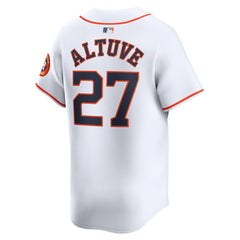 Jose Altuve Houston Astros Nike Home Limited Player Jersey - White - Nike Online