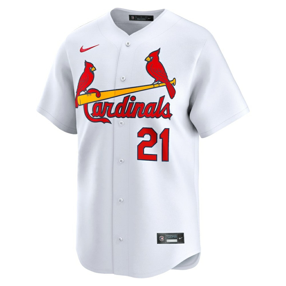 Lars Nootbaar St. Louis Cardinals Nike Home Limited Player Jersey - White - Nike Lifestyle