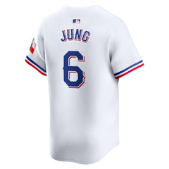 Josh Jung Texas Rangers Nike Home Limited Player Jersey - White - Nike Sale