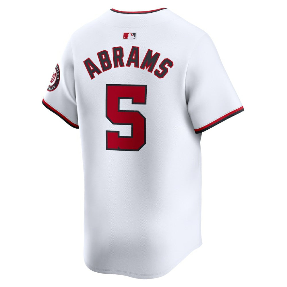 CJ Abrams Washington Nationals Nike Home Limited Player Jersey - White - Nike Discount