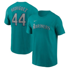 Julio Rodríguez Seattle Mariners Nike Fuse Name & Number T-Shirt - Teal - Nike Lifestyle