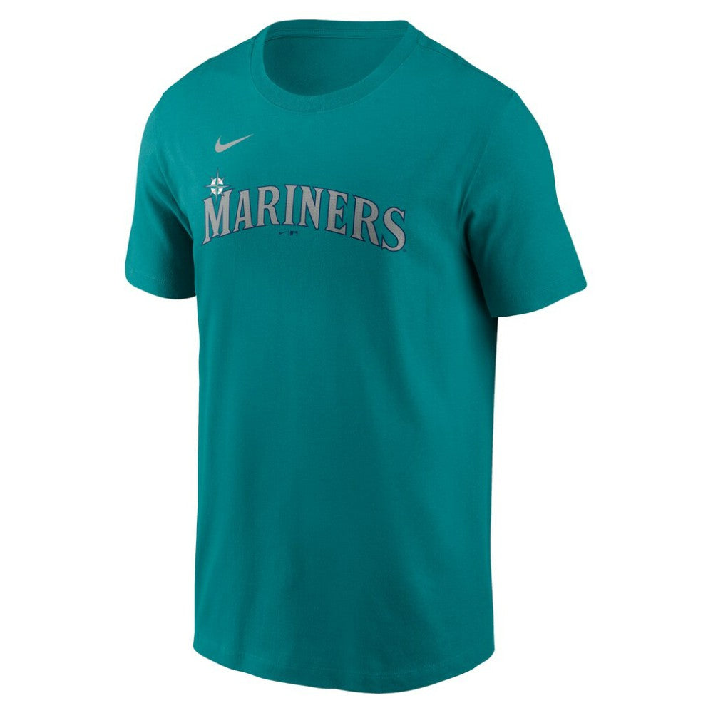 Julio Rodríguez Seattle Mariners Nike Fuse Name & Number T-Shirt - Teal - Nike Lifestyle