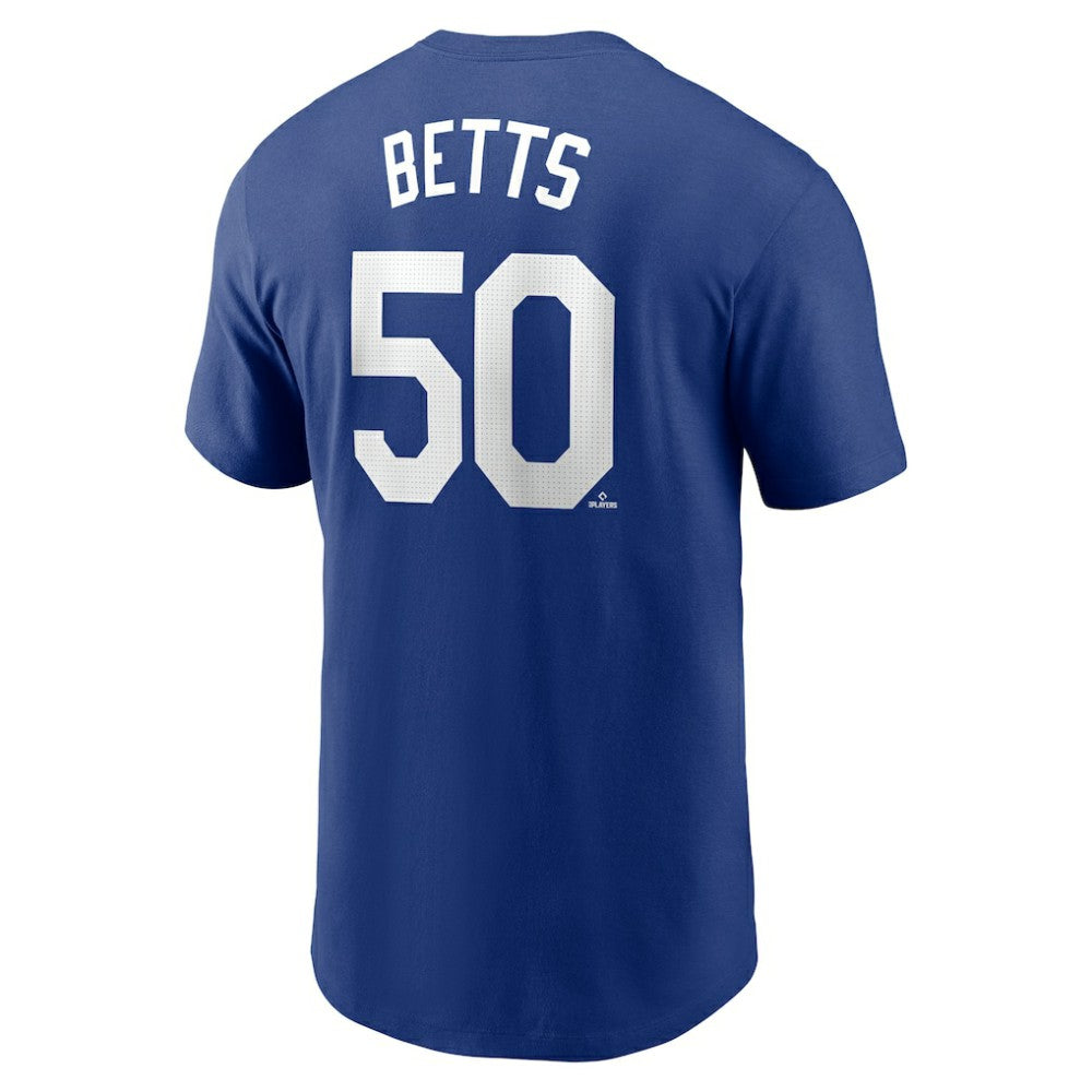 Mookie Betts Los Angeles Dodgers Nike Fuse Name & Number T-Shirt - Royal - Nike Discount