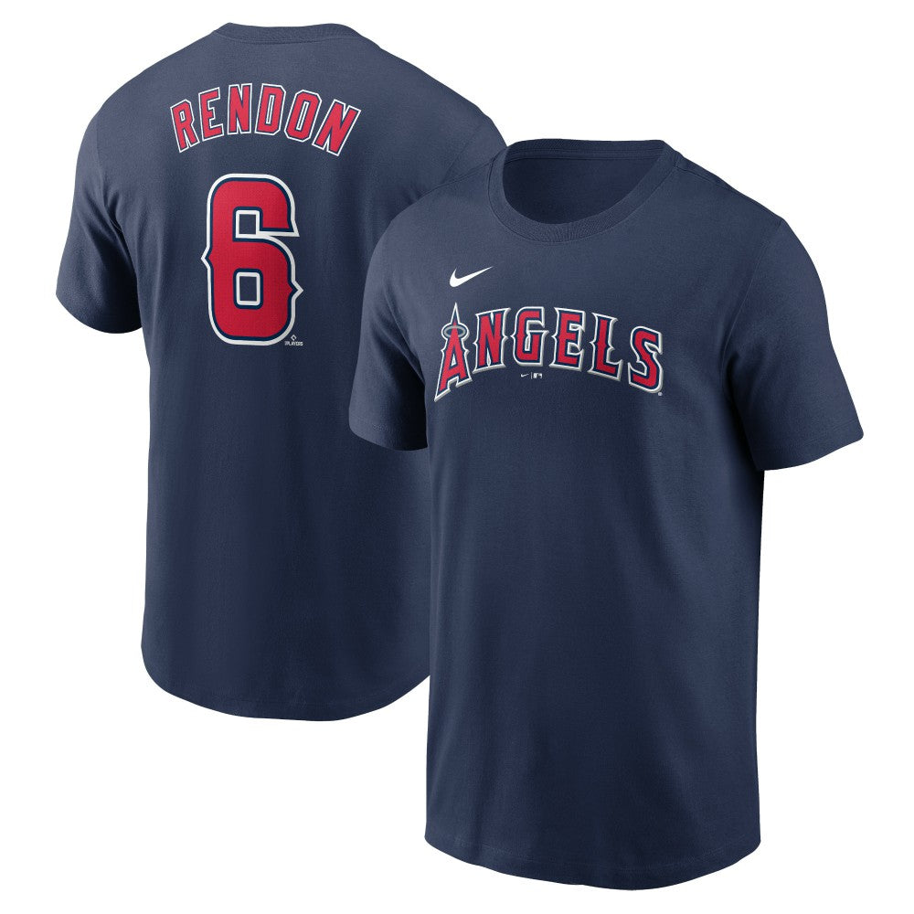 Anthony Rendon Los Angeles Angels Nike Fuse Name & Number T-Shirt - Navy - Nike on Sale