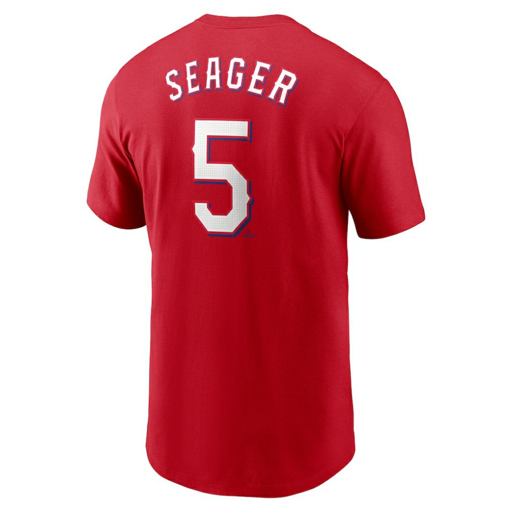 Corey Seager Texas Rangers Nike Fuse Name & Number T-Shirt - Red - Nike Discount