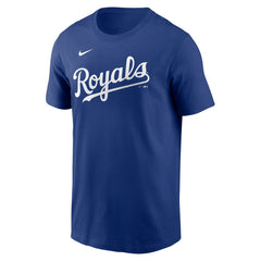 Bobby Witt Jr. Kansas City Royals Nike Fuse Name & Number T-Shirt - Royal - Nike on Sale