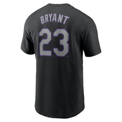 Kris Bryant Colorado Rockies Nike Fuse Name & Number T-Shirt - Black - Nike Sale