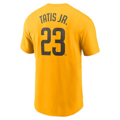 Fernando Tatis Jr. San Diego Padres Nike Fuse Name & Number T-Shirt - Gold - Nike on Sale