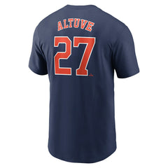 Jose Altuve Houston Astros Nike Fuse Name & Number T-Shirt - Navy - Nike on Sale