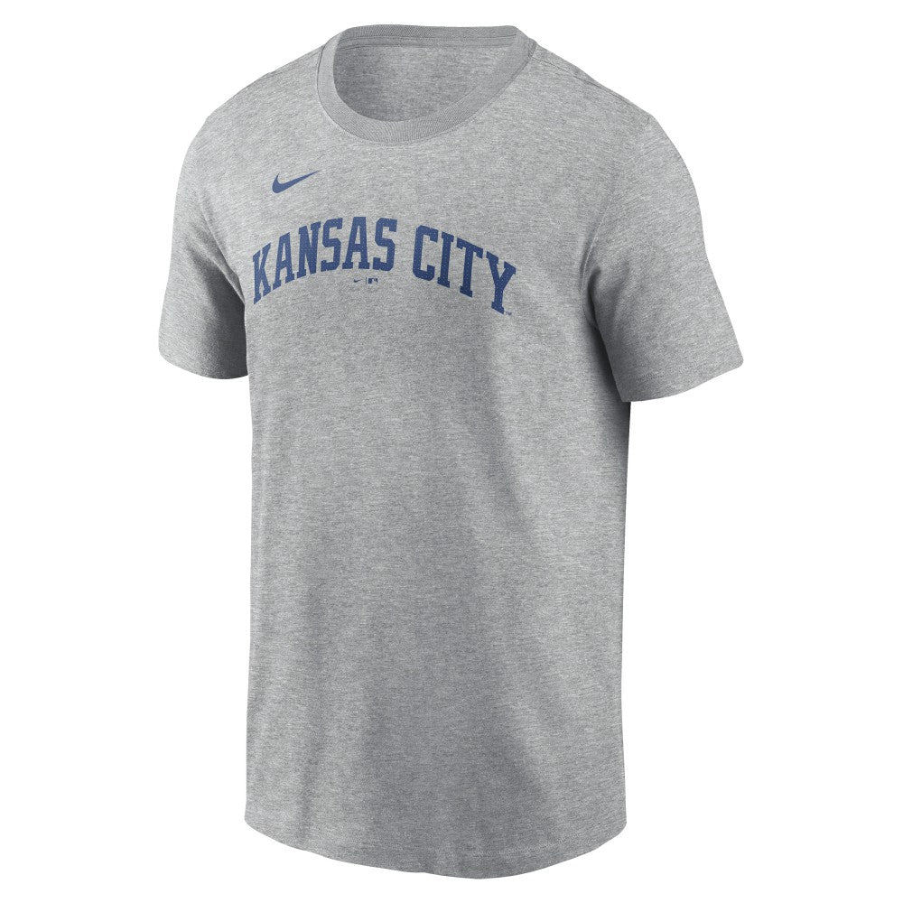 Bobby Witt Jr. Kansas City Royals Nike Fuse Name & Number T-Shirt - Gray - Nike Sale