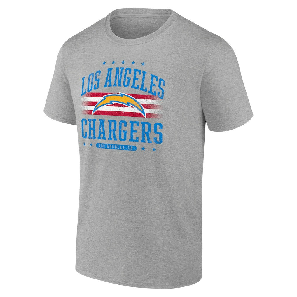 Fanatics Los Angeles Chargers Americana T-Shirt Gray