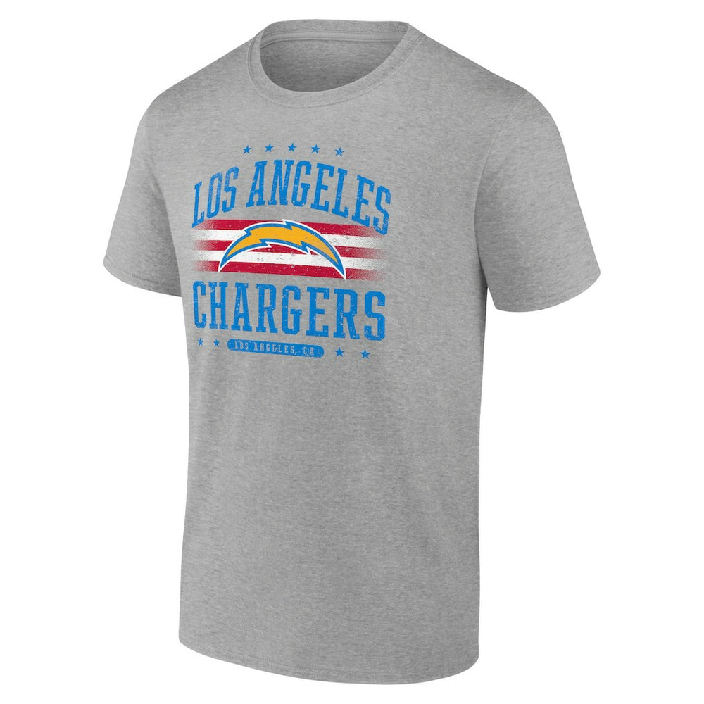 Fanatics Los Angeles Chargers Americana T-Shirt Gray