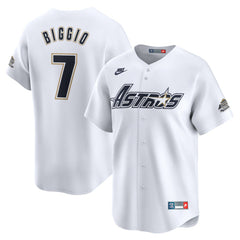 Craig Biggio Houston Astros Nike Throwback Cooperstown Collection Limited Jersey - White - Nike Online