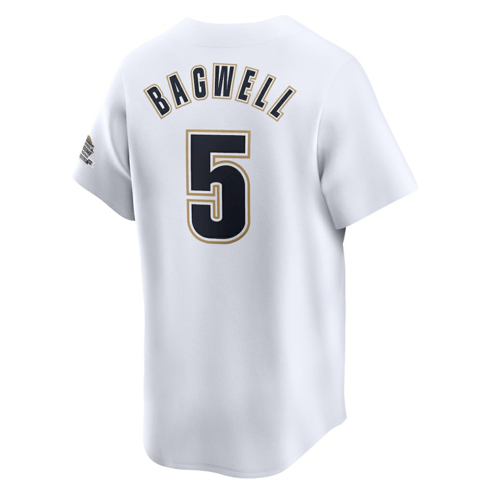 Jeff Bagwell Houston Astros Nike Throwback Cooperstown Collection Limited Jersey - White - Nike Online