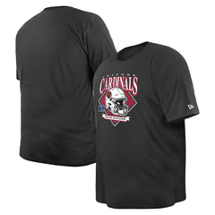 Arizona Cardinals New Era Big & Tall Helmet T-Shirt Black