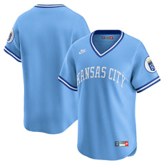 Kansas City Royals Nike Cooperstown Collection Limited Jersey - Light Blue - Nike Lifestyle