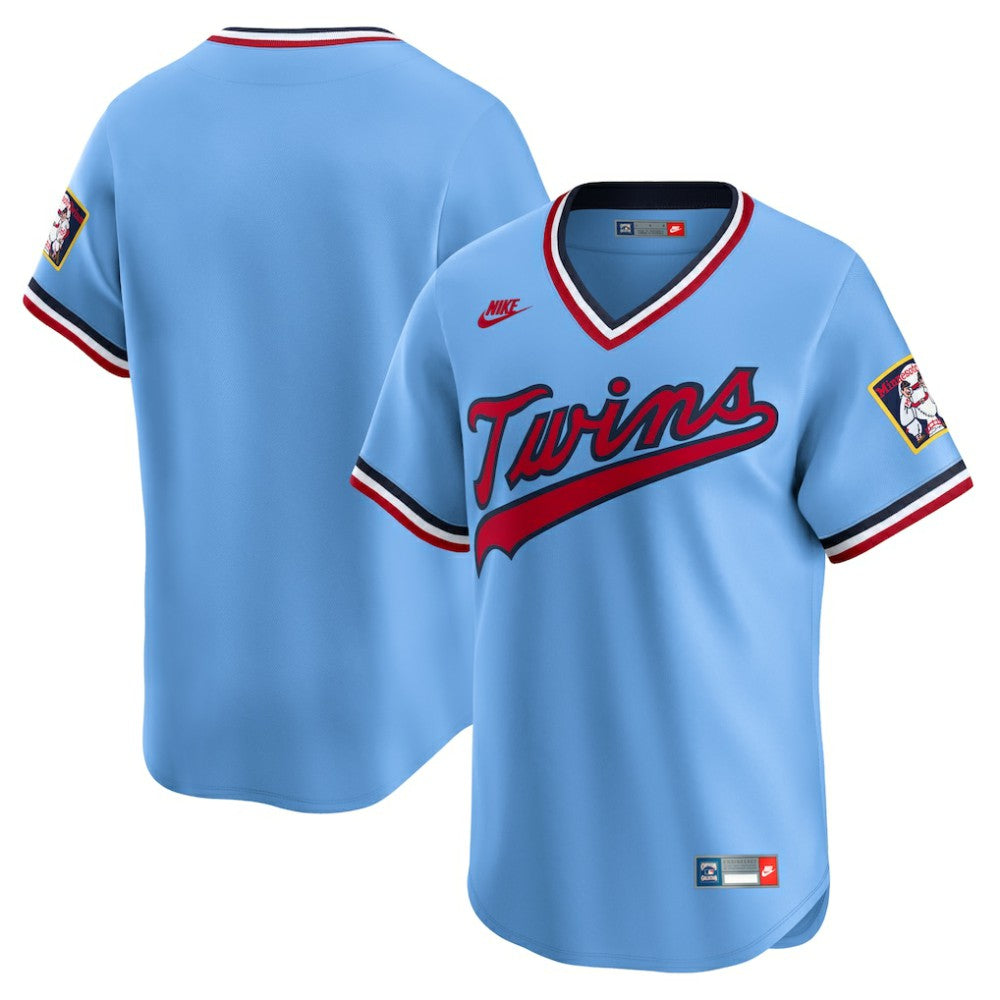 Minnesota Twins Nike Cooperstown Collection Limited Jersey - Light Blue - Nike Discount