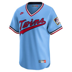 Minnesota Twins Nike Cooperstown Collection Limited Jersey - Light Blue - Nike Discount