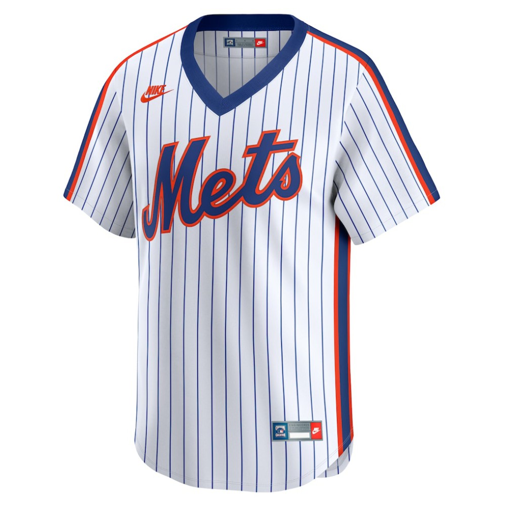 New York Mets Nike Cooperstown Collection Limited Jersey - White - Nike Discount