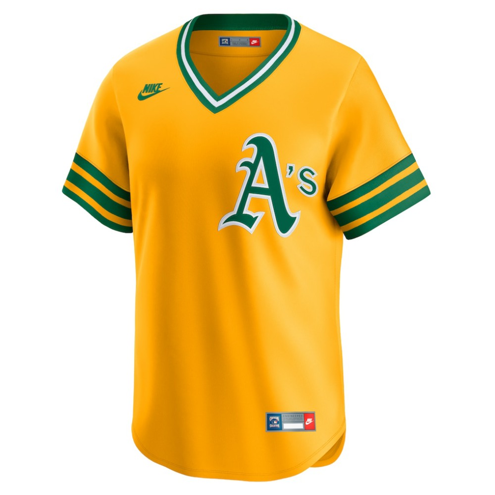 Athletics Nike Cooperstown Collection Limited Jersey - Gold - Nike Online
