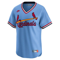 St. Louis Cardinals Nike Cooperstown Collection Limited Jersey - Light Blue - Nike Discount