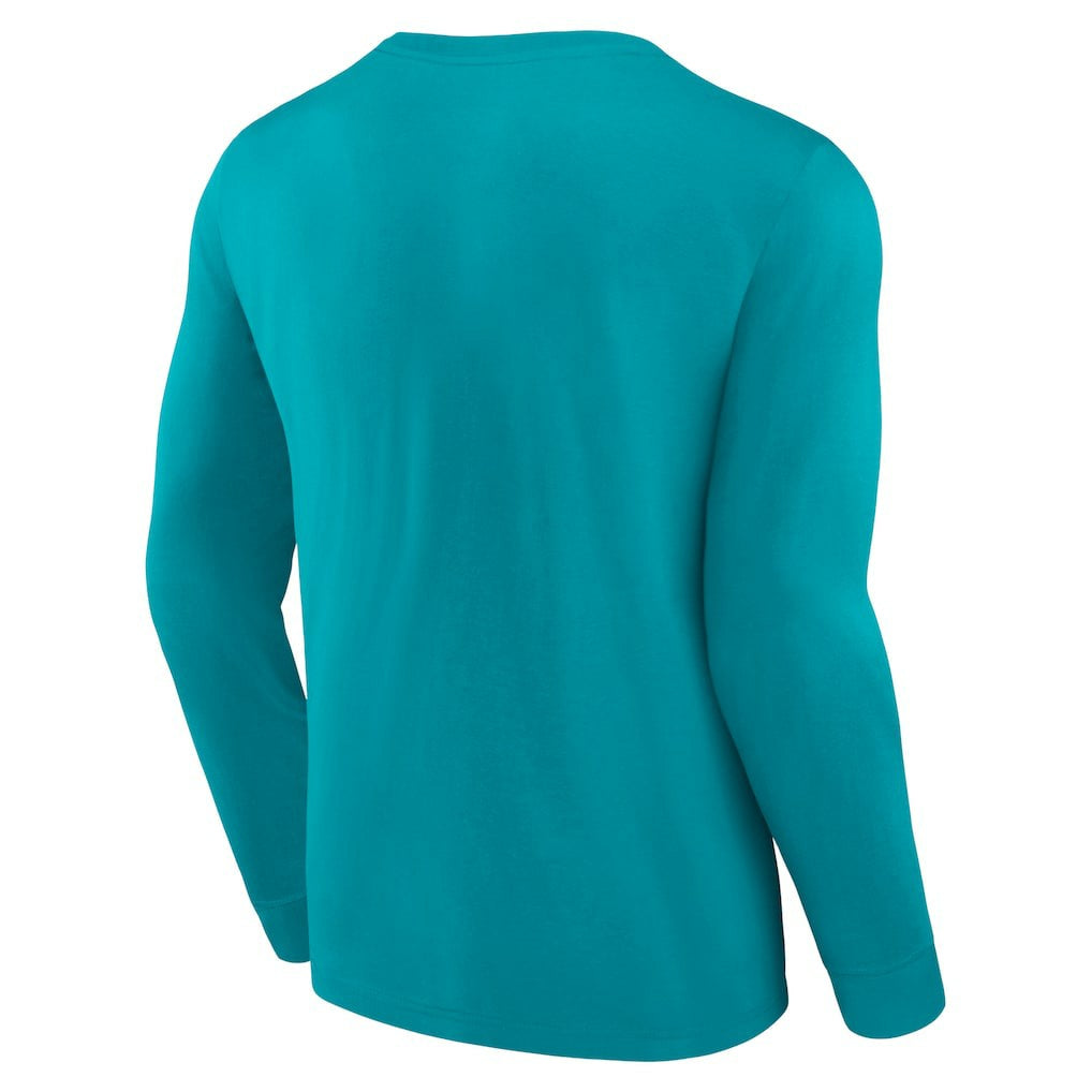 Charlotte Hornets Baseline Long Sleeve T-Shirt Teal | Fanatics discount