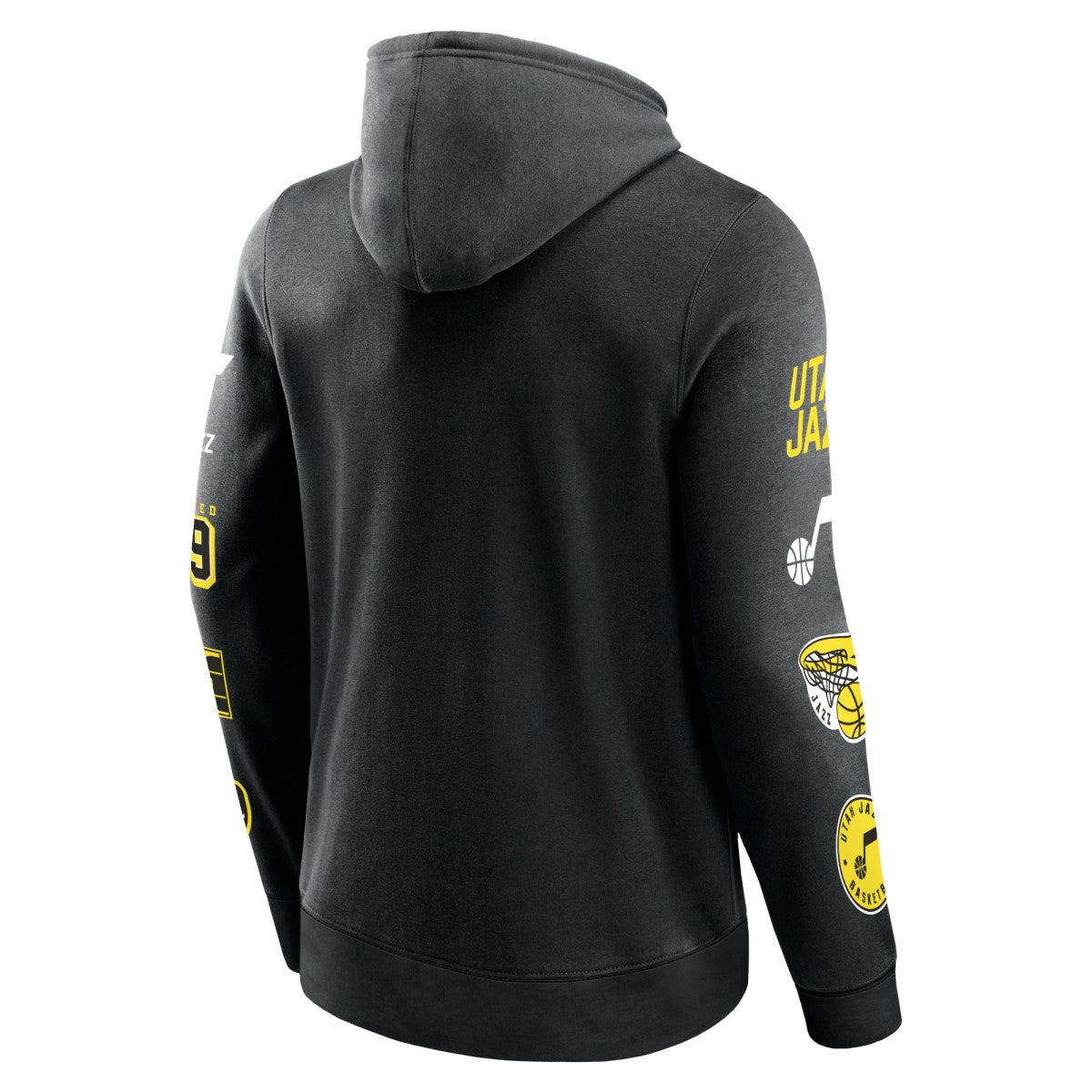 Utah Jazz Home Court Pullover Hoodie Black | Fanatics Lifestyle