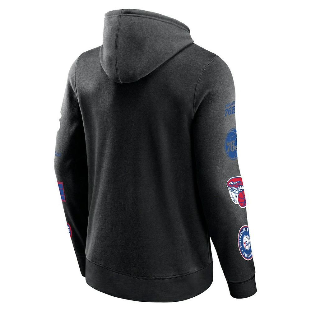 Philadelphia 76ers Home Court Pullover Hoodie Black | Fanatics online