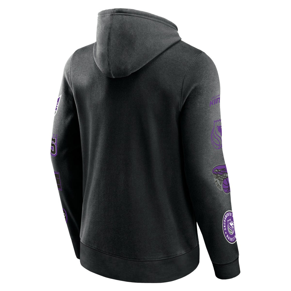 Sacramento Kings Home Court Pullover Hoodie Black | Fanatics Lifestyle