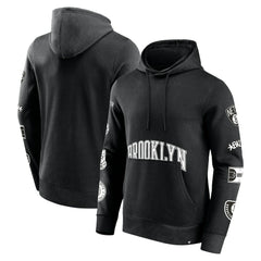Brooklyn Nets Home Court Pullover Hoodie Black | Fanatics Near Me