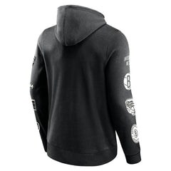 Brooklyn Nets Home Court Pullover Hoodie Black | Fanatics Near Me