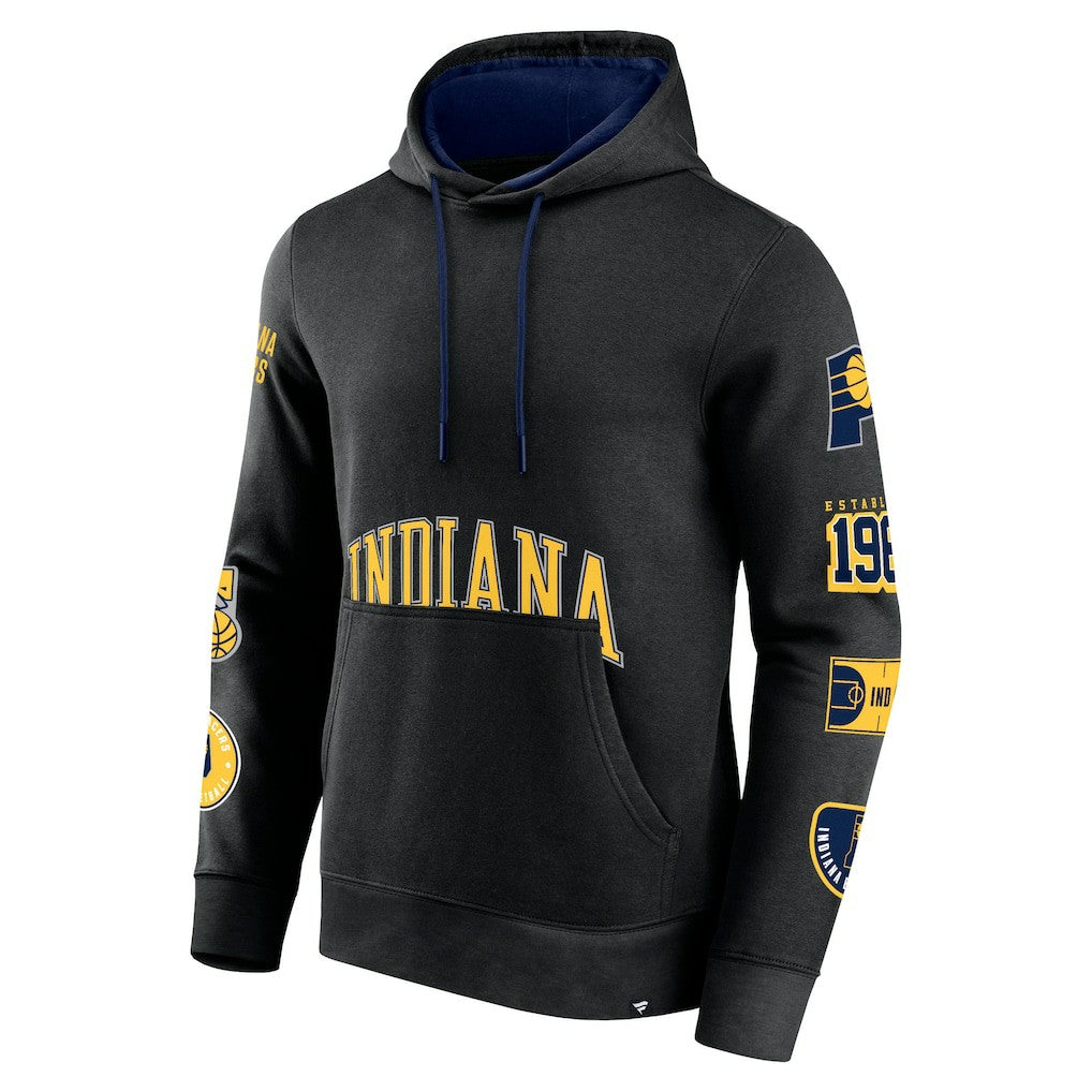 Indiana Pacers Home Court Pullover Hoodie Black | Fanatics