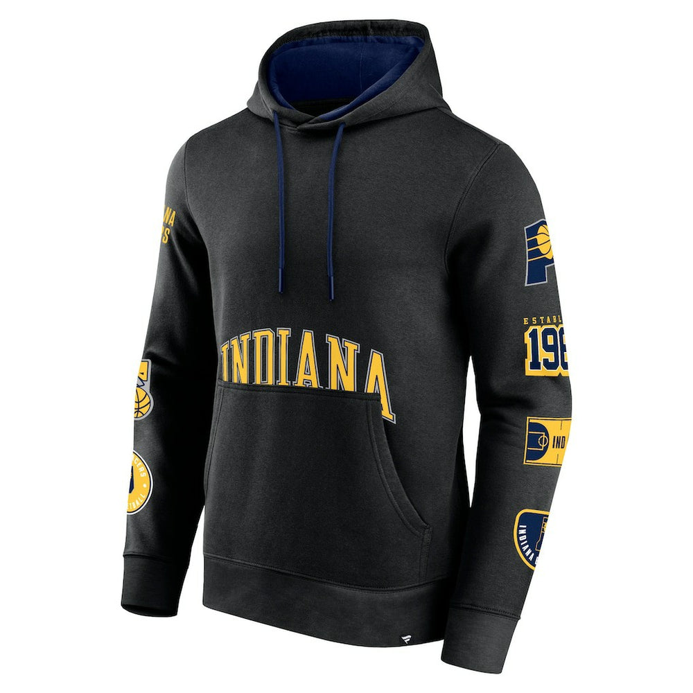 Indiana Pacers Home Court Pullover Hoodie Black | Fanatics