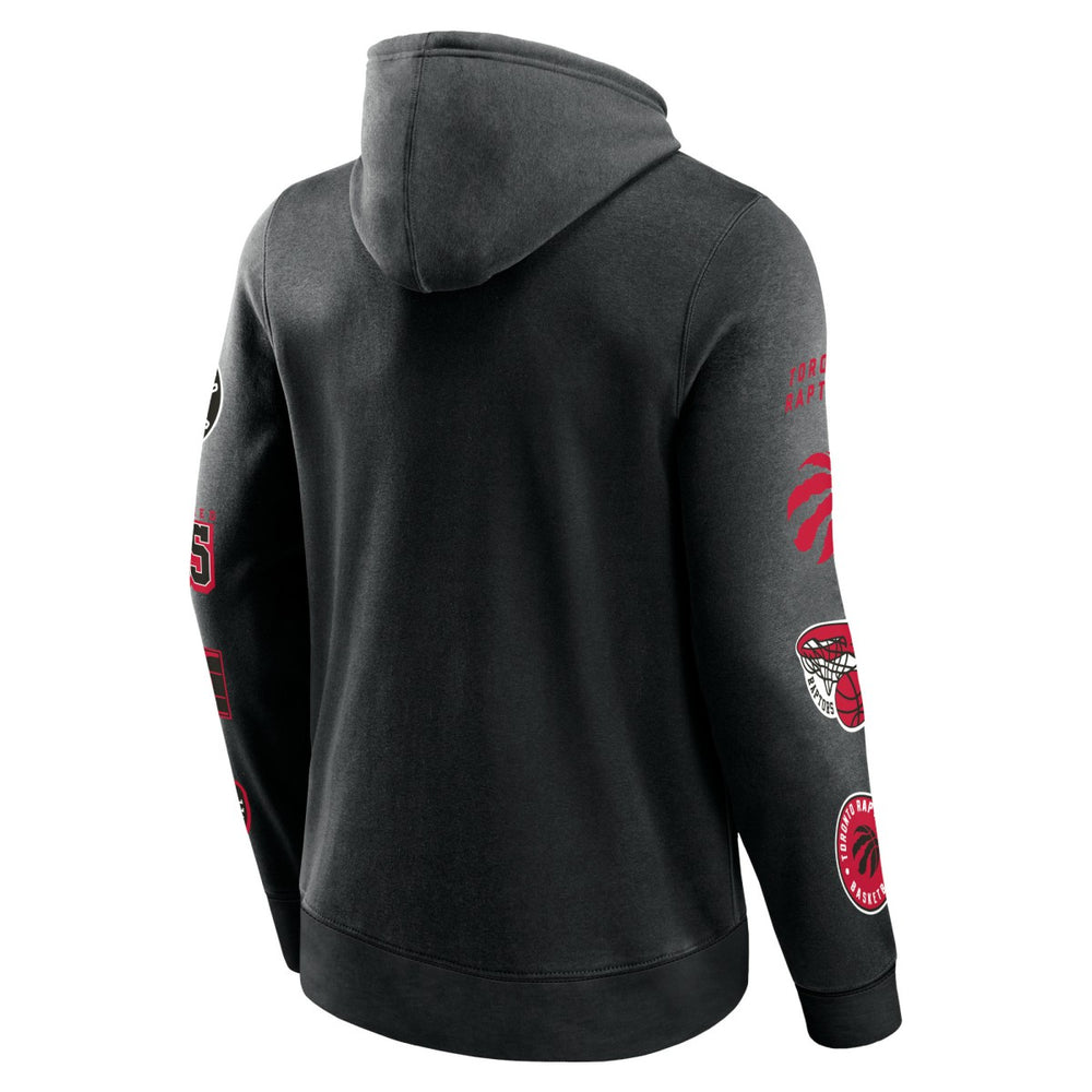 Toronto Raptors Home Court Pullover Hoodie Black | Fanatics Lifestyle