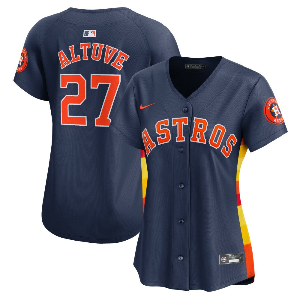Jose Altuve Houston Astros Nike Women's Alternate Limited Player Jersey - Navy - Nike Discount