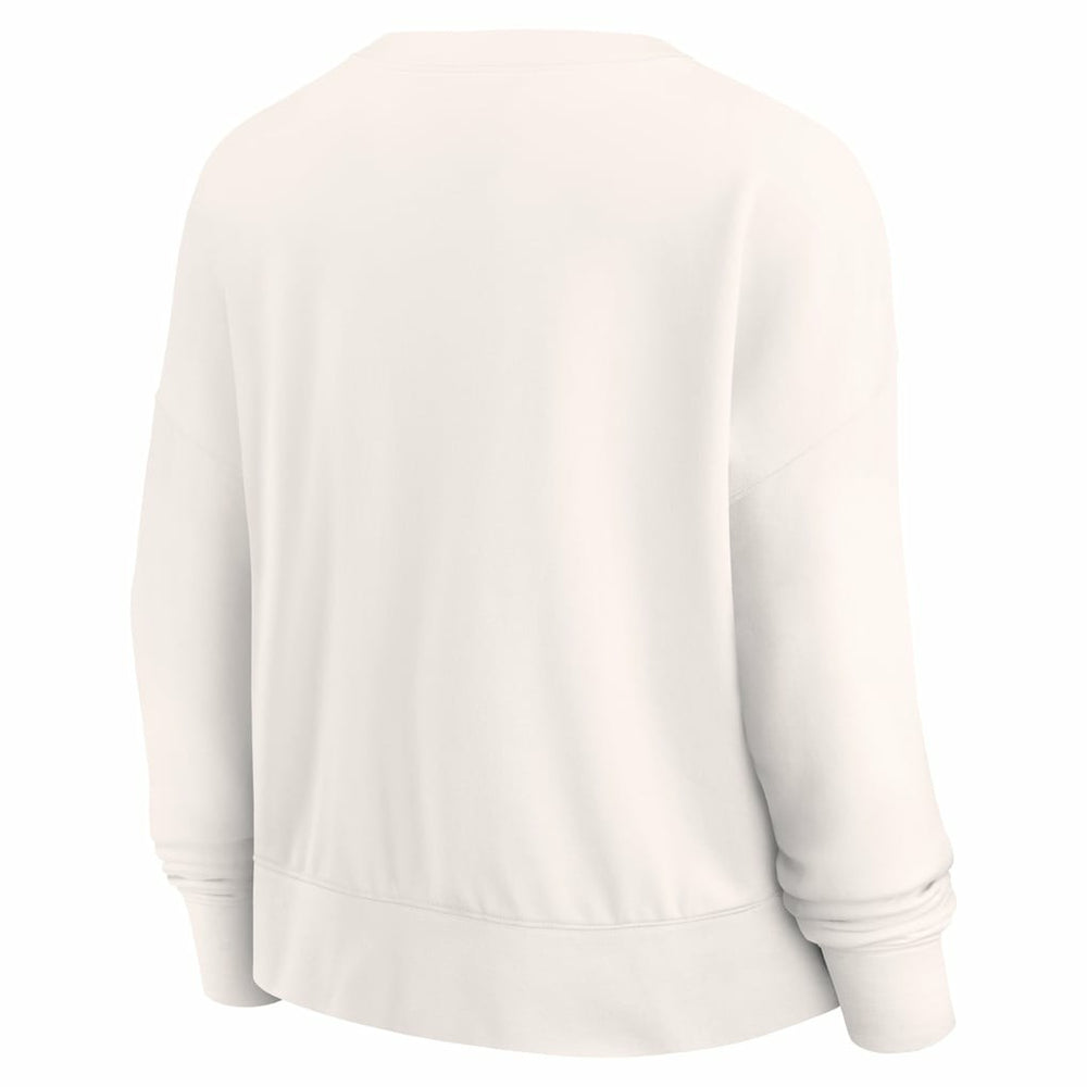 Philadelphia 76ers Women's Close the Game Pullover Sweatshirt Cream | Fanatics Lifestyle