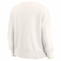 Philadelphia 76ers Women's Close the Game Pullover Sweatshirt Cream | Fanatics Lifestyle