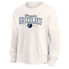 Memphis Grizzlies Women's Close the Game Pullover Sweatshirt Cream | Fanatics discount