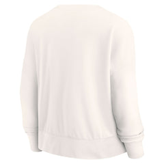 Los Angeles Lakers Women's Close the Game Pullover Sweatshirt Cream | Fanatics for sale