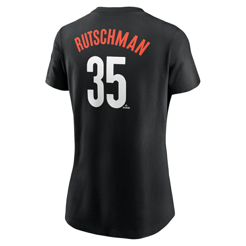 Adley Rutschman Baltimore Orioles Nike Women's City Connect Fuse Name & Number T-Shirt - Black - Nike on Sale
