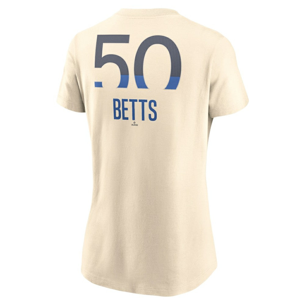 Mookie Betts Los Angeles Dodgers Nike Women's 2024 City Connect Fuse Name & Number T-Shirt - Navy - Nike Online