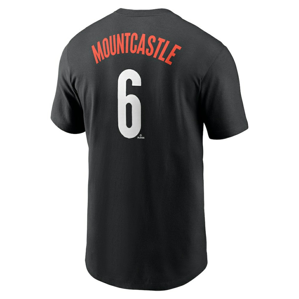 Ryan Mountcastle Baltimore Orioles Nike City Connect Fuse Name & Number T-Shirt - Black - Nike Lifestyle