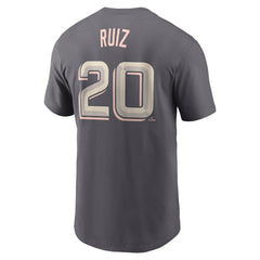 Keibert Ruiz Washington Nationals Nike City Connect Fuse Name & Number T-Shirt - Gray - Nike Sale
